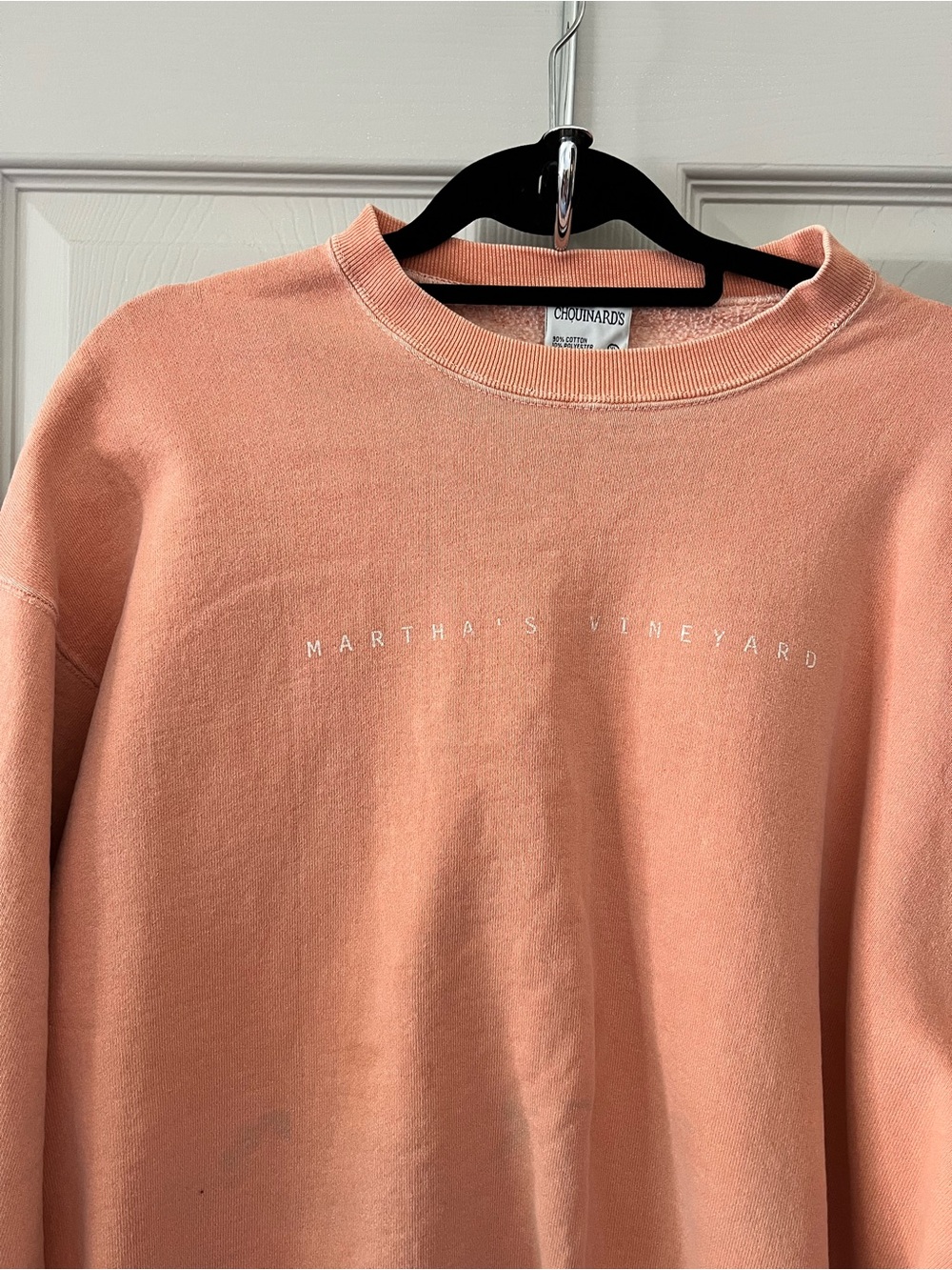 Vintage Martha's Vineyard Peach Crewneck Sweatshirt